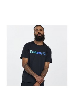 футболка Saucony RESTED T-SHIRT (800294-BK)