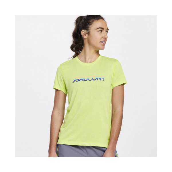 футболка Saucony STOPWATCH GRAPHIC SHORT SLEEVE (800372-ACLH)