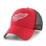 кепка (MVP) 47 Brand DETROIT RED WINGS RED BRANSON  (H-BRANS05CTP-RDD)