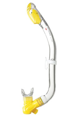 Трубка детская MARES PLUTO 2 клапана (бело-желтая) (411486.WHYLSA)