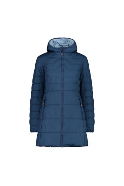 Куртка CMP WOMAN JACKET LONG FIX HOOD (32K1556-M928)