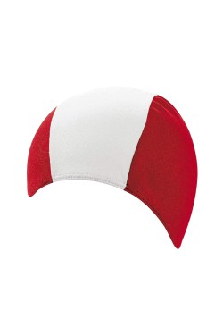 Шапочка д/плав BECO 7721 текстиль (поліестер) червоно/білий (000-0425)