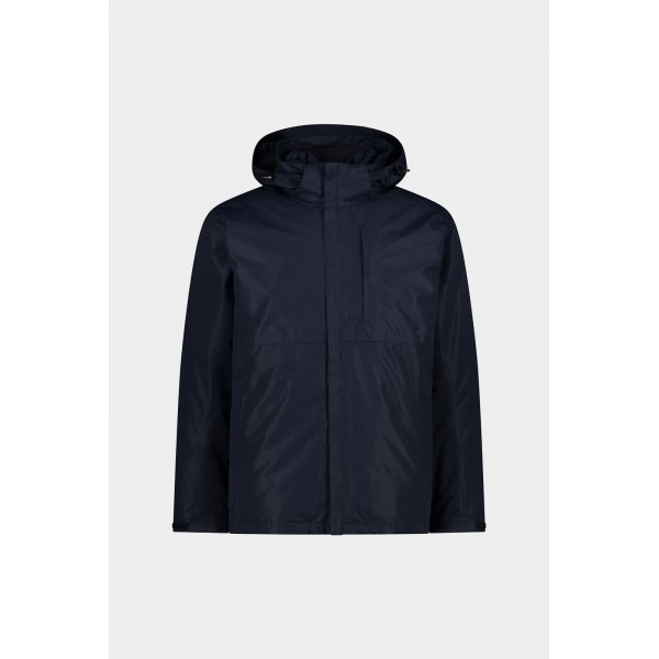 Куртка CMP MAN JACKET ZIP HOOD DETACHABLE (33Z1577D-N950)