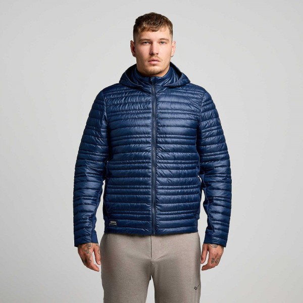 Куртка спорт. Saucony HURRICANE INSULATED JACKET (SAM800350-NV)