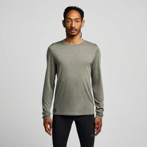 Футболка довг. рукав Saucony PEREGRINE MERINO LONG SLEEVE (SAM800362-BUH)