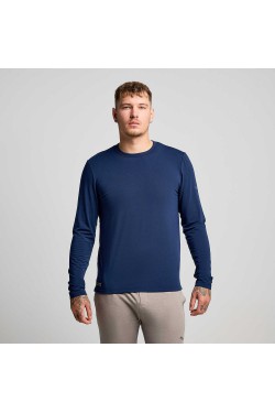 Футболка довг. рукав Saucony TRIUMPH LONG SLEEVE (SAM800400-NV)