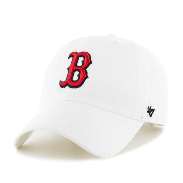 Кепка 47 Brand Clean Up Red Sox (B-Rgw02Gws-Wh)