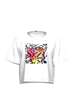 Футболка Arena GRAFFITI CROP TEE (010975-100)