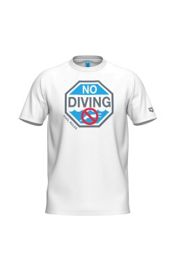 Футболка Arena NO DIVING  PRINT T-SHIRT (011331-100)