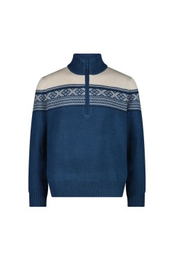 Светр CMP SWEAT KNITTED WINDPROOF (7H77510-N825)