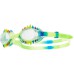 Окуляри для плавання TYR Swimple Spike Tie Dye Kids, Blue/Clear/Rainbow
