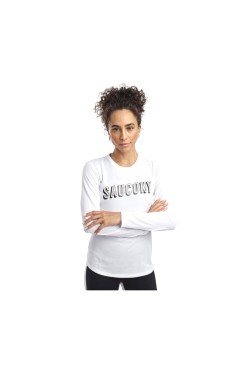 футболка (довг/рук) Saucony STOPWATCH LONG SLEEVE (800272-WHSC)