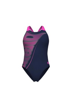 Купальник Arena BRIGHT GLARE SWIMSUIT V BACK (008930-790)