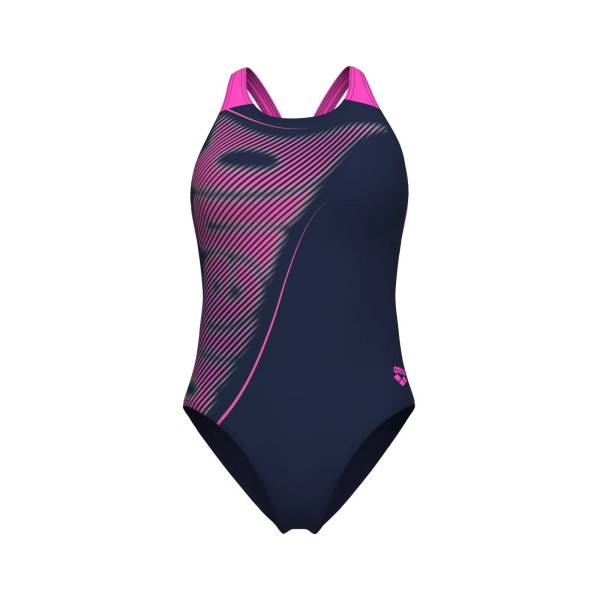Купальник Arena BRIGHT GLARE SWIMSUIT V BACK (008930-790)