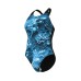 Купальник Arena BLUE FLOWERS SWIMSUIT V BACK (009027-850)