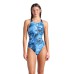 Купальник Arena BLUE FLOWERS SWIMSUIT V BACK (009027-850)
