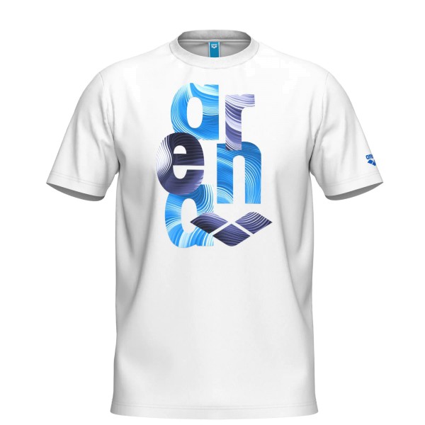 Футболка Arena WATER PRINTS T-SHIRT (009406-100)