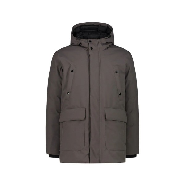 Парка CMP LONG JACKET FIX HOOD TWILL (34K0157-E910)