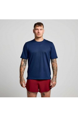 Футболка Saucony KINVARA SHORT SLEEVE (SAM800365-NV)