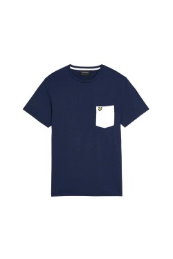 Футболка Lyle & Scott CONTRAST POCKET T-SHIRT(TS831VOG-Z629)