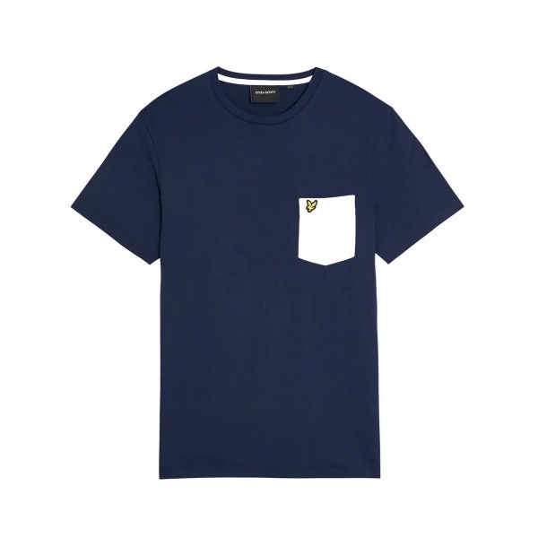 Футболка Lyle & Scott CONTRAST POCKET T-SHIRT(TS831VOG-Z629)
