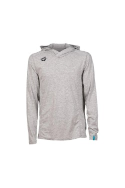 Футболка довг. рукав Arena TEAM HOODED LONG SLEEVE T-SHIR (004903-550)