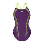 Купальник Arena CLEAR LINES SWIMSUIT V BACK LB (010255-960)