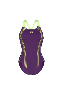 Купальник Arena CLEAR LINES SWIMSUIT V BACK LB (010255-960)