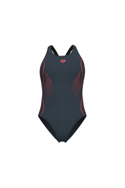 Купальник Arena GRID SWIMSUIT V BACK GRAPHIC (010263-550)