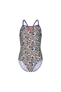 Купальник Arena FUN SKULLS SWIMSUIT LIGHTDROP  (010284-590)