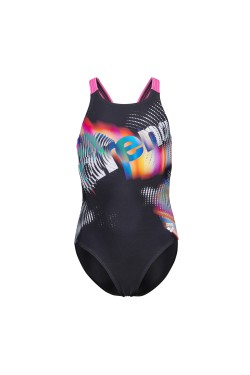 Купальник Arena LIT LOGO SWIMSUIT V BACK L (010690-590)