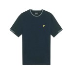 Футболка Lyle & Scott BIRDSEYE HALF TIPPED T-SHIRT (TS2305V-X941)
