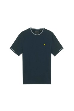 Футболка Lyle & Scott BIRDSEYE HALF TIPPED T-SHIRT (TS2305V-X941)