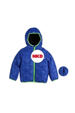 Стеганая куртка для мальчика NKD, blau